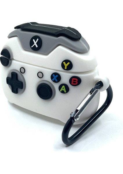 Airpods Pro 3. Nesil Uyumlu Sevimli Beyaz Oyun Konsolu Figürlü Darbe Önleyici Kulaklık Koruma Kılıfı indirimleri