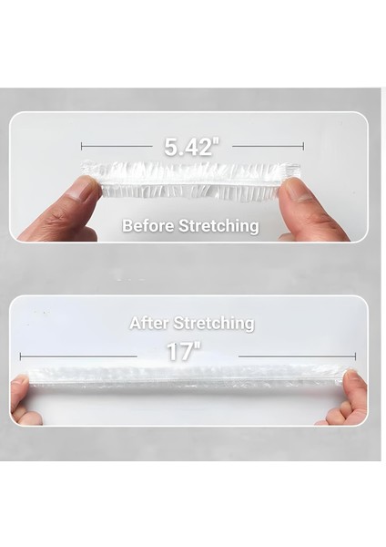 Lastikli Tencere ve Tabak Bonesi 100 Adet (24CM)