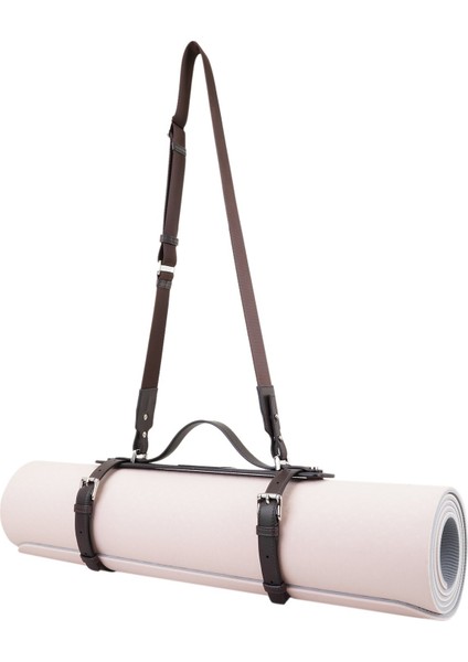 Bandha Kahve Deri Yoga Matı Askısı fiyatları