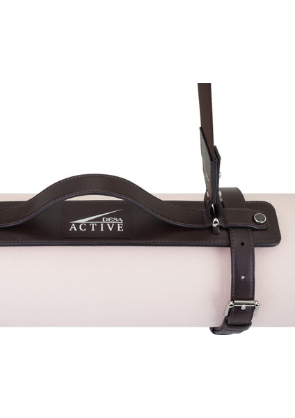 Bandha Kahve Deri Yoga Matı Askısı fırsatları