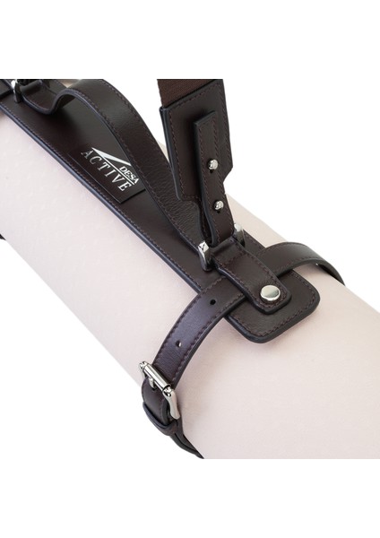 Bandha Kahve Deri Yoga Matı Askısı indirimleri