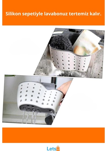 Hijyenik Esnek Silikon Plastik Mutfak Evye Sepeti fiyatları