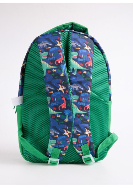 Lacivert - Yeşil Erkek Çocuk Sırt Çantası 20999-BENETTON Sırt Çanta modelleri