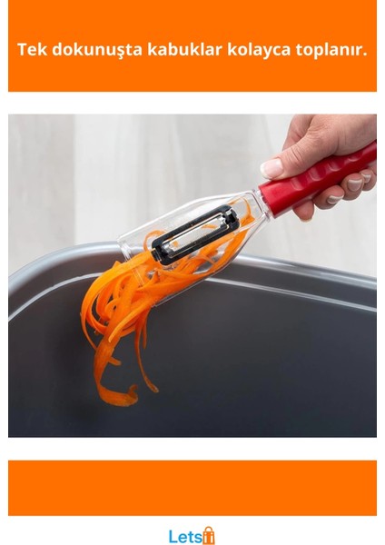 Ergonomik Hazneli Soyacak Hızlı ve Pratik Mutfak Aracı fiyatları