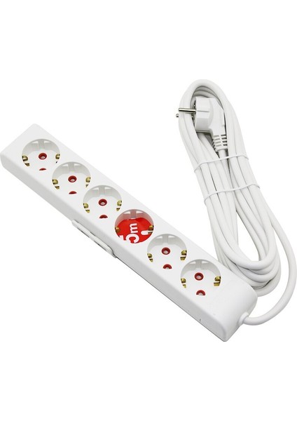 RI-TECH 6LI - 5MT UZATMA KABLO - TOPRAKLI GRUP PRİZ 001 175 610002 05 00 (5264)