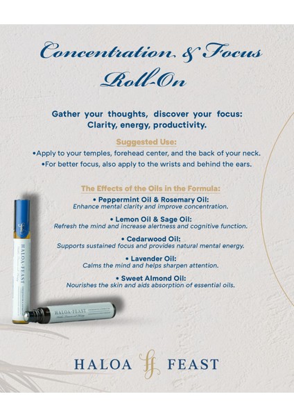 Konsantrasyon & Roll-On 10 ml – Focus & Attention Roll-On 0,3 Fl.oz fiyatları