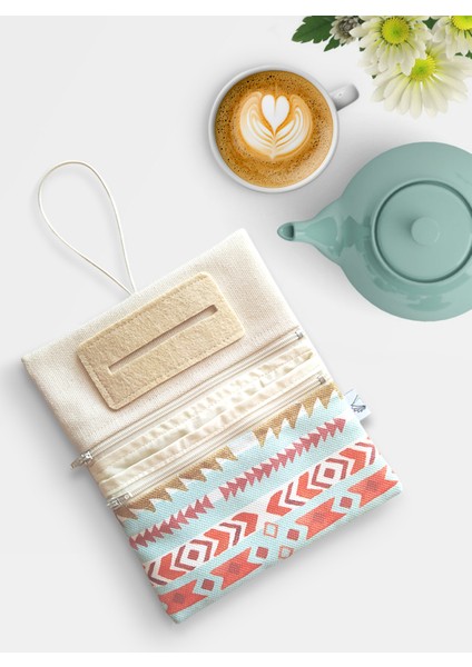 Naturel Boho Kanvas Tütün Çantası modelleri