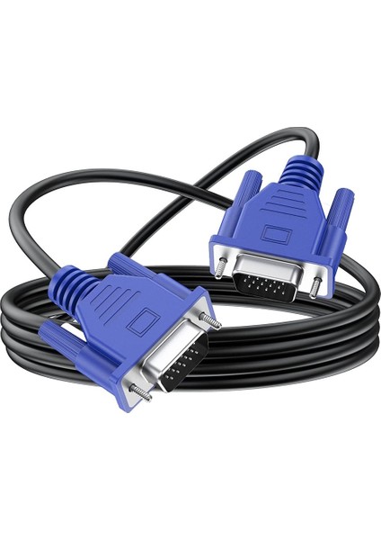 5 Metre VGA Kablo – Full Hd Görüntü Aktarımı, Erkek-Erkek Bağlantı, 15 Pin VGA Monitör Kablosu modelleri