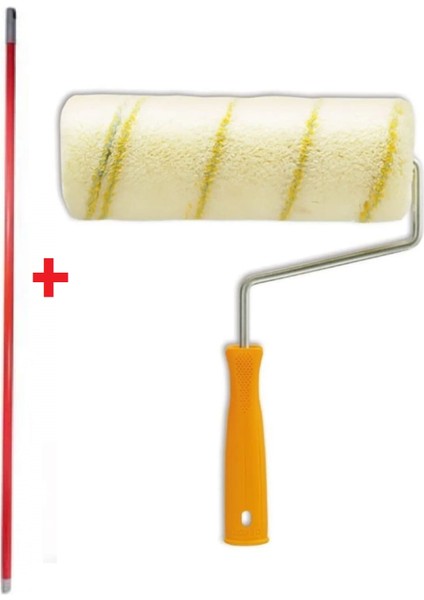 Sap Dahil Damlatmaz Tüylü Boya Rulo Fırçası 25 cm - Iç ve Dış Cephe Boya Rulosu