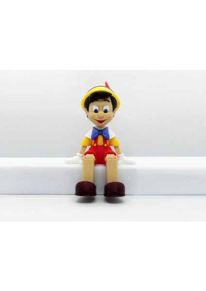 Pinokyo 25 cm Mega Boy Figür Oyuncak ( Burnu Uzayıp Kısalabilir- Bacakları Eklemlidir)