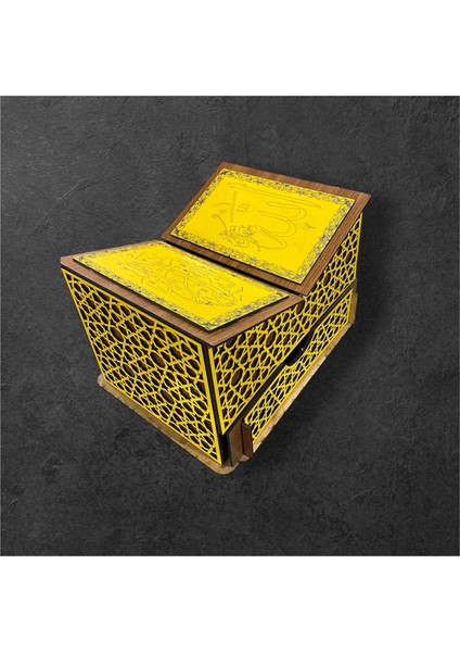 Çekmeceli Ahşap Kur’an Rahle modelleri