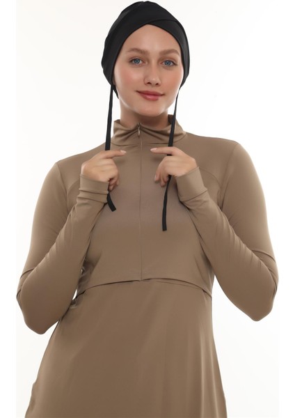 Siyah Pratik Hazır Geçmeli Deniz Havuz Bonesi Swimmy Çapraz 2508_01 indirimleri