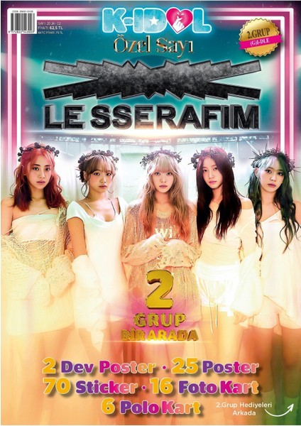 Dergi Le Sserafım - (G)I-Dle Özel Sayı