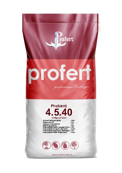 Protıent 454 N:4 P₂o₅:5 K₂o:40 + Mgo:2 + So₃:20 | 2,5 kg Toz Gübre