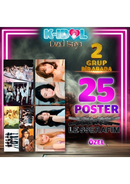 Dergi Le Sserafım - (G)I-Dle Özel Sayı fırsatları