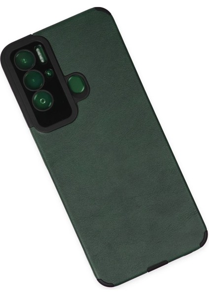 CPT16 Tecno Pova Neo Kılıf Loop Deri Silikon - Yeşil modelleri