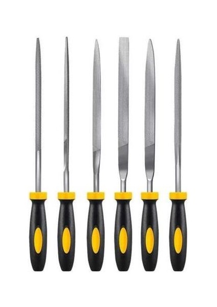 Sgs 6 Parça Mini Eğe Seti 5X180MM