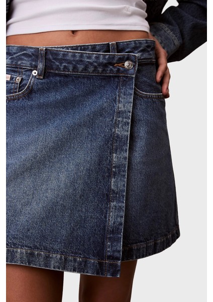 Pamuklu Regular Fit Mini Boy Kot Etek LV047D776G0MH Bayan Etek LV047D776G 0mh fırsatları