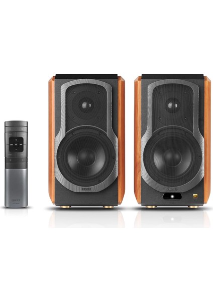 S1000W Kablosuz Hi-Fi Raf Tipi Wi-Fi & Bluetooth Hoparlör 120W Rms (Apple Airplay, Amazon Alexa, Tıdal Connect, Spotify Connect)