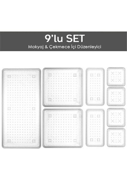 9lu Makyaj&çekmece Içi Düzenleyici fiyatları