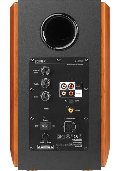 S1000W Kablosuz Hi-Fi Raf Tipi Wi-Fi & Bluetooth Hoparlör 120W Rms (Apple Airplay, Amazon Alexa, Tıdal Connect, Spotify Connect) fırsatları