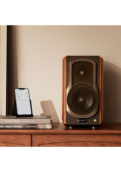 S1000W Kablosuz Hi-Fi Raf Tipi Wi-Fi & Bluetooth Hoparlör 120W Rms (Apple Airplay, Amazon Alexa, Tıdal Connect, Spotify Connect)