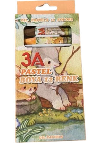 Pastel Boya 12 Renk