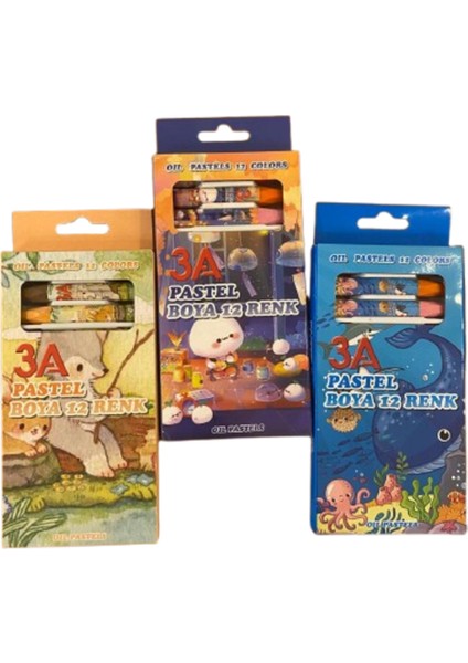 Pastel Boya 12 Renk fırsatları