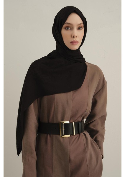 Lyocell Naia Kare Monogram Şal 6 01