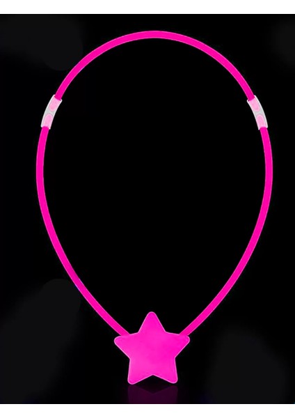 Glow Stick Yıldız Kolye - Glow Kolye - Glow Stick Partisi Yıldız Kolye 6 Adet (4172) fiyatları
