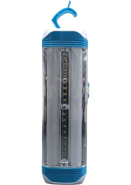 Şarjlı + Pilli Lev 2 Kademeli Güneş Enerjili Kamp Lambası Işıldak V004