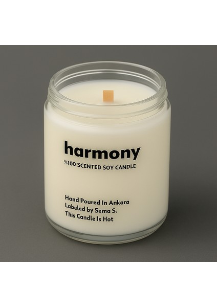 : Harmony : Cam Kavanozda Kokulu %100 Soya Mum (Gizli Karışım) modelleri