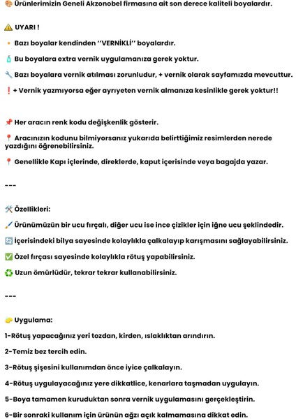 Peugeot Kod:ewp Landtrek,partner |blanc Banquise|çizik Giderici Rötuş Boya Iğne Fırça Uçlu 25ML. fırsatları