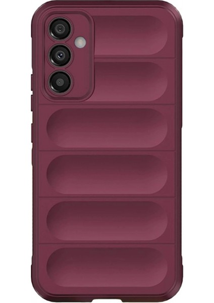 Samsung Galaxy A05S Kılıf Optimum Silikon - Bordo (K95)