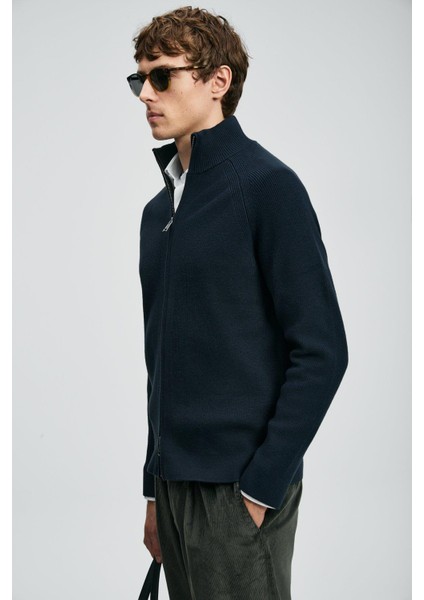 Amber Erkek Hırka Lacivert (112100075) modelleri