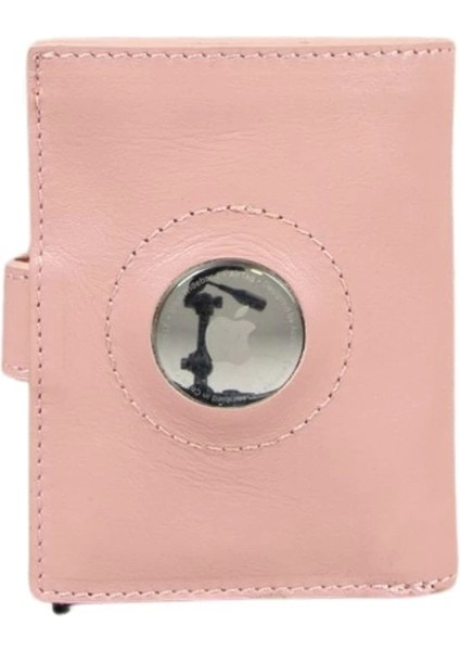 Palertag Deri Cüzdan, Apple Airtag Uyumlu Pembe indirimleri