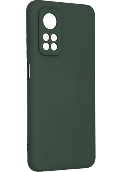 Xiaomi Mi 10T Kılıf Nano Içi Kadife Silikon - Koyu Yeşil (K95) fiyatları