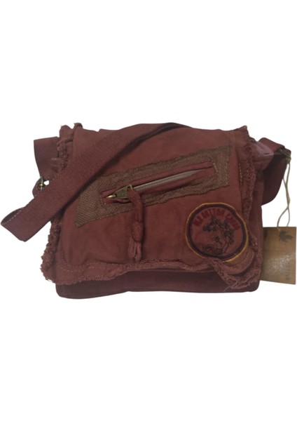 Vintage Küçük Salaş Günlük Çapraz Postacı Çantası S Boy 26 cm x 20 cm indirimleri