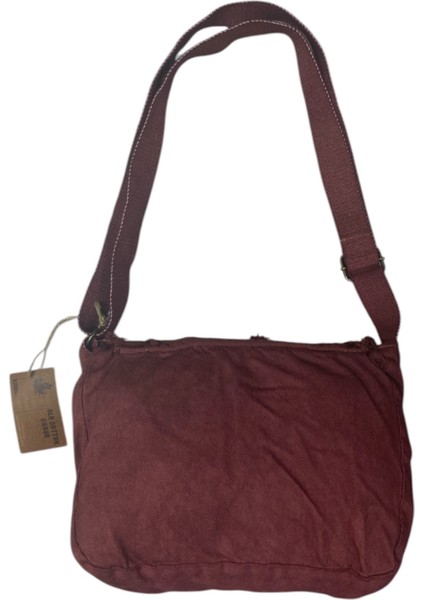 Vintage Küçük Salaş Günlük Çapraz Postacı Çantası S Boy 26 cm x 20 cm