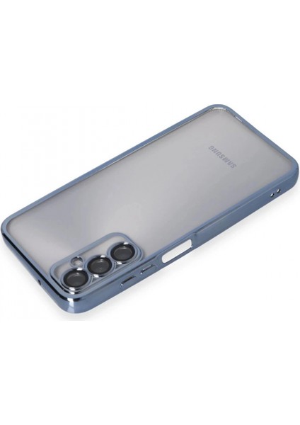 Samsung Galaxy A05S Kılıf Razer Lensli Silikon - Açık Mavi (K95) modelleri