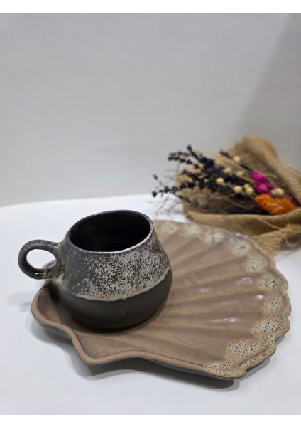 Bohem El Yapımı Midye Fincan Takımı modelleri