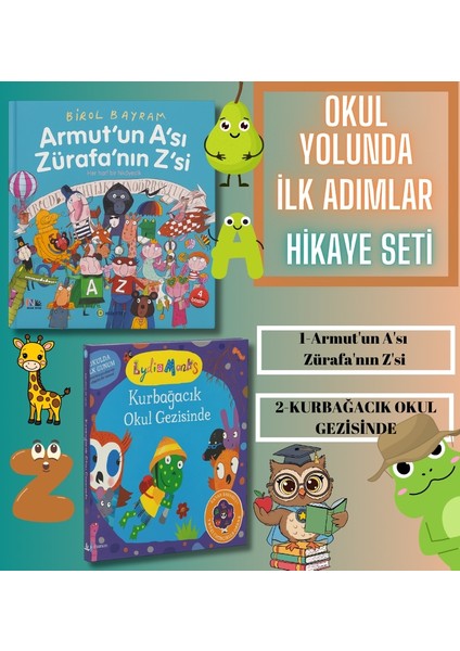 Okul Yolunda Ilk Adımlar Kitap Seti (2 Kitap)
