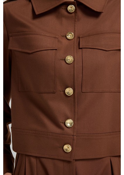 Cepli Kısa Ceket A.kahve 11945708000 fiyatları