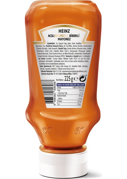 Chipotle Mayonez 225 gr x 3 Adet modelleri