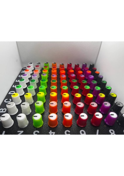 Dragon Eye Knob Çok Renkli Universal Yön Ayarlı ve Her Midi’ye Uyumlu Cap, 1 Adet Neon Knobs modelleri