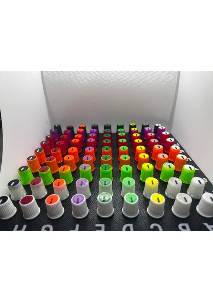Dragon Eye Knob Çok Renkli Universal Yön Ayarlı ve Her Midi’ye Uyumlu Cap, 1 Adet Neon Knobs fırsatları