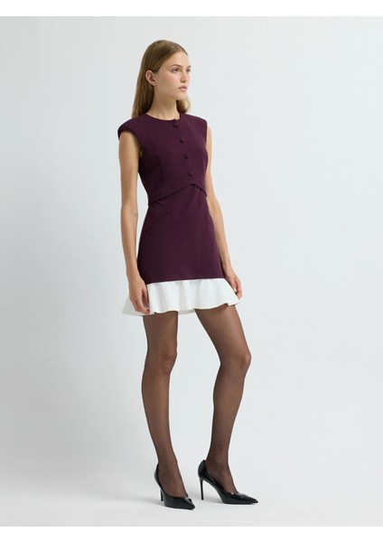 Kolsuz Mini Elbise Murdum 12445765000 indirimleri