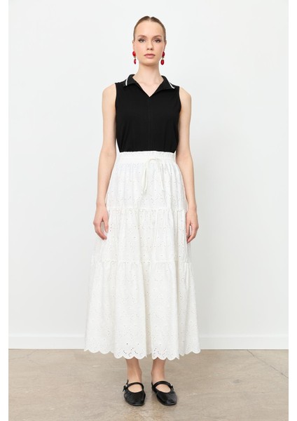 Fistolu Uzun Etek-Kemık