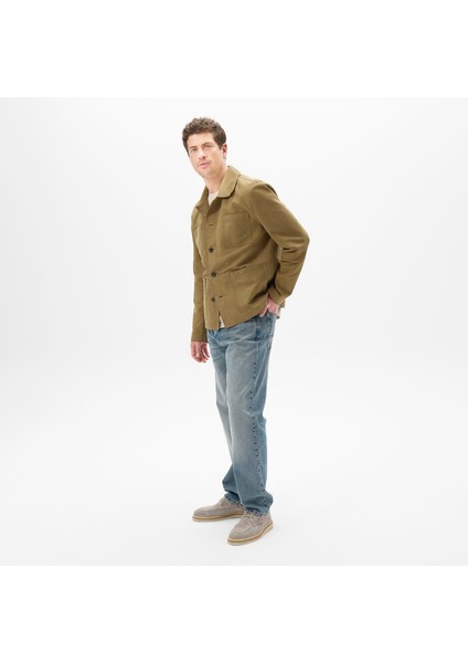 Erkek Hardal Gömlek Yaka Nubuk Ceket fiyatları