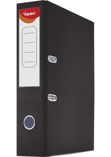 Büro Klasörü, Geniş Çakmalı, A4 Boyut, Siyah